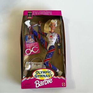 1996 Olympic Gymnast Barbie NIB